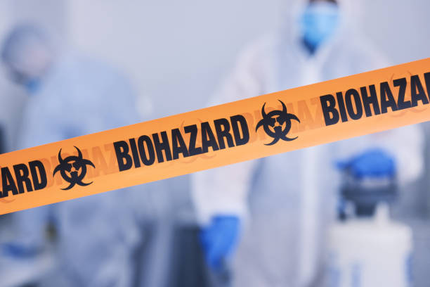 Professional Biohazard Cleanup technician working in Mattoon, WI